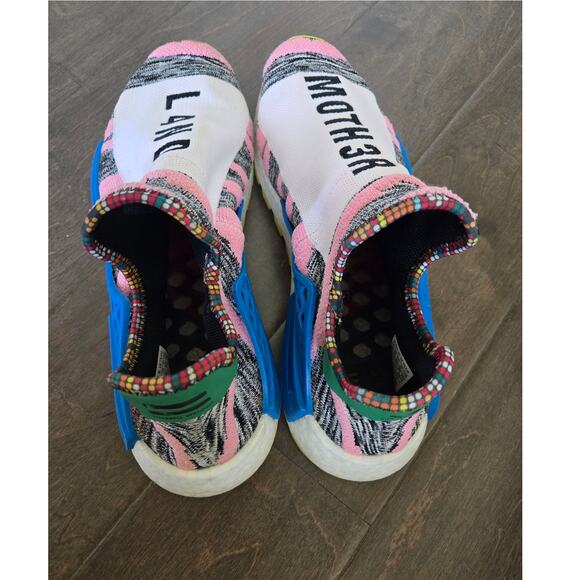 Adidas Pharrell Williams HU NMD Mother Land Sneakers Size 12 Boost Trail Rare main image 8
